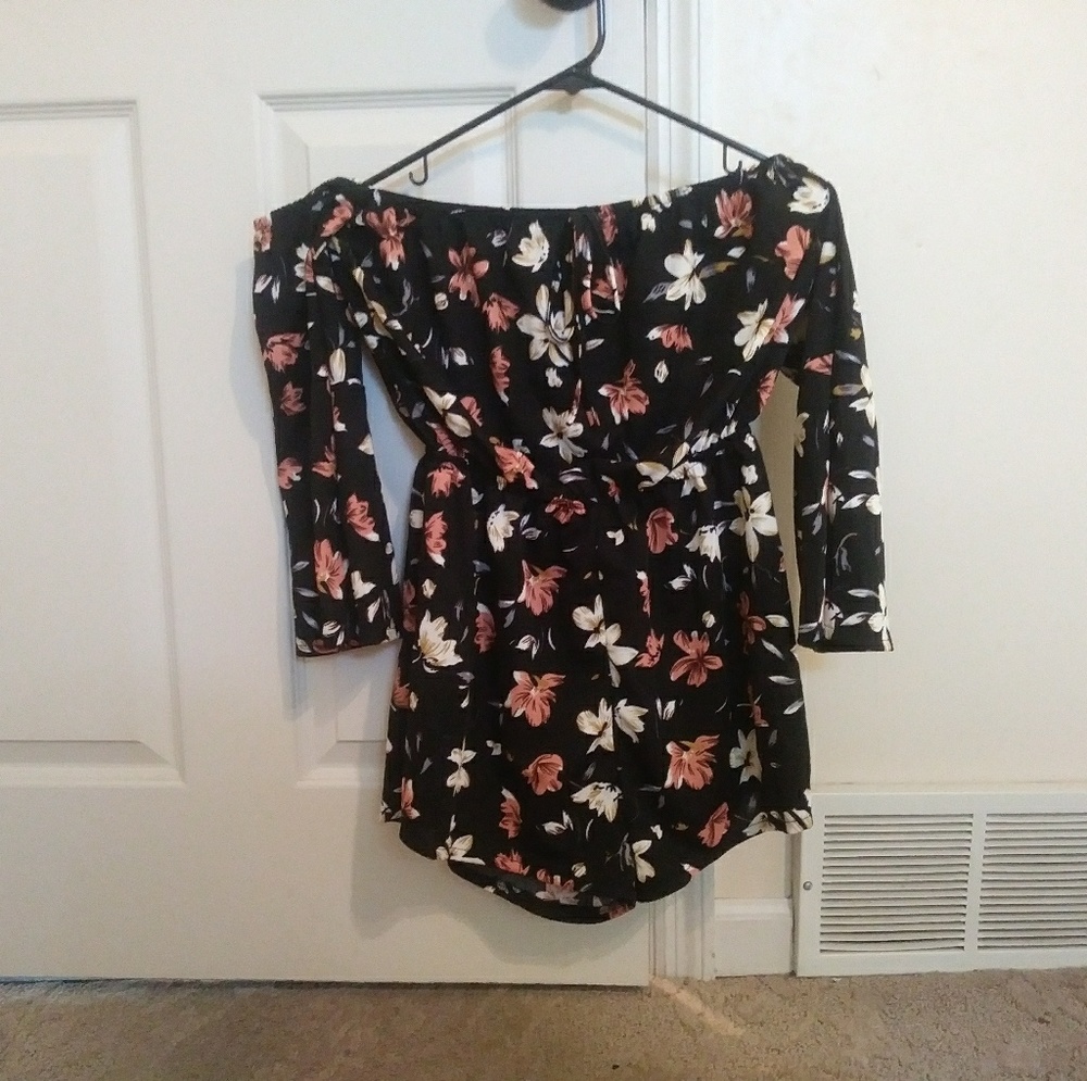 Floral SheIn Romper